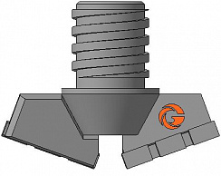 Долото шнековое лопастное ДЛЛ-76.36.Сп.19 фото